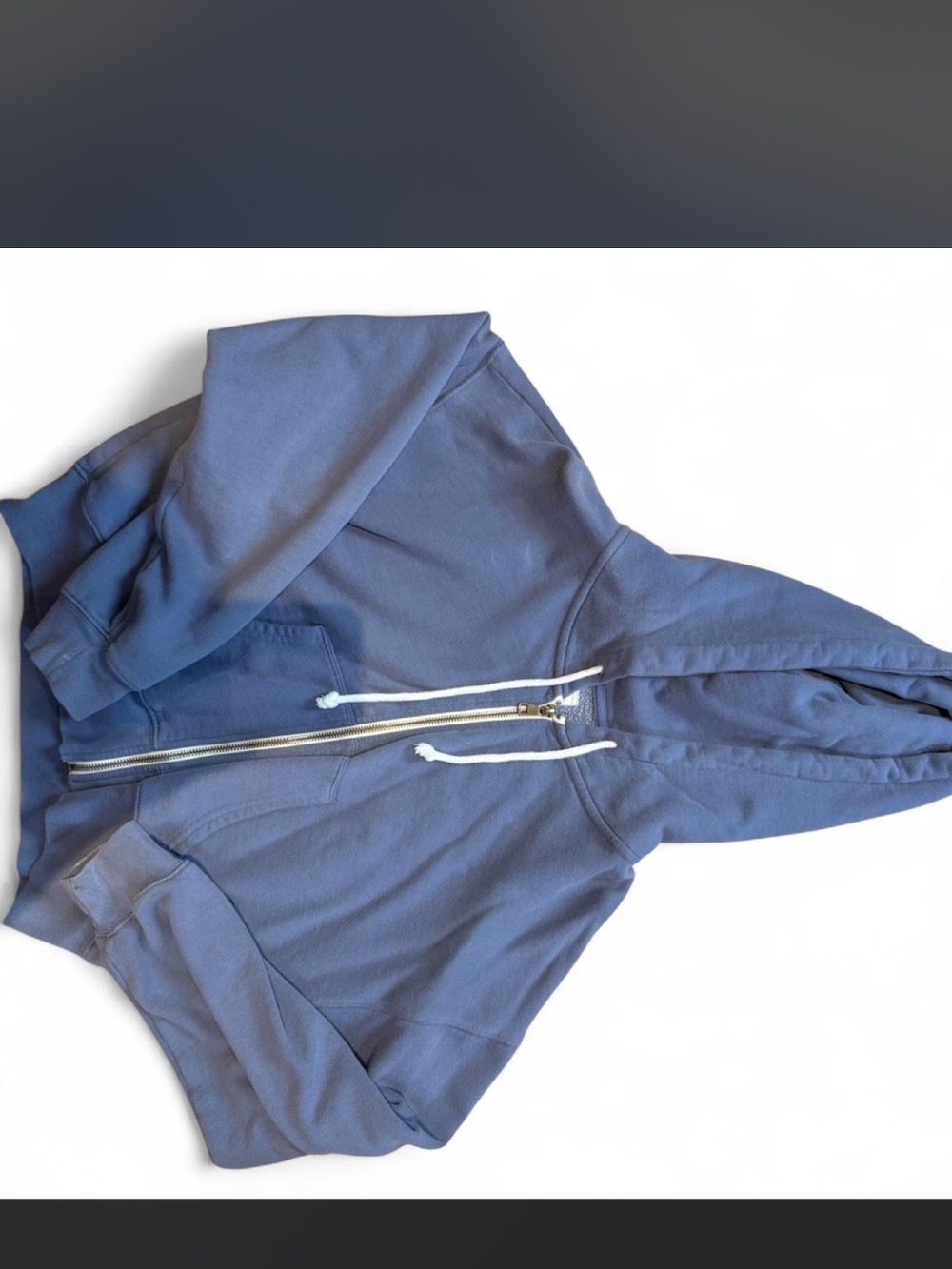 American Eagle Outfitters Blue gray Zip Up